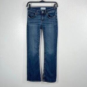 BKE Stella Jeans 25x31.5 Women Slim Fit Low Rise Bootcut Stretch Denim Everyday